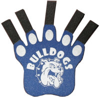 Foam Hands: 16 inch Paw with Extended Claws Foam Mitts